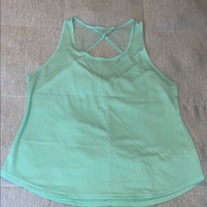 Mint Green Sleeveless Women's Top